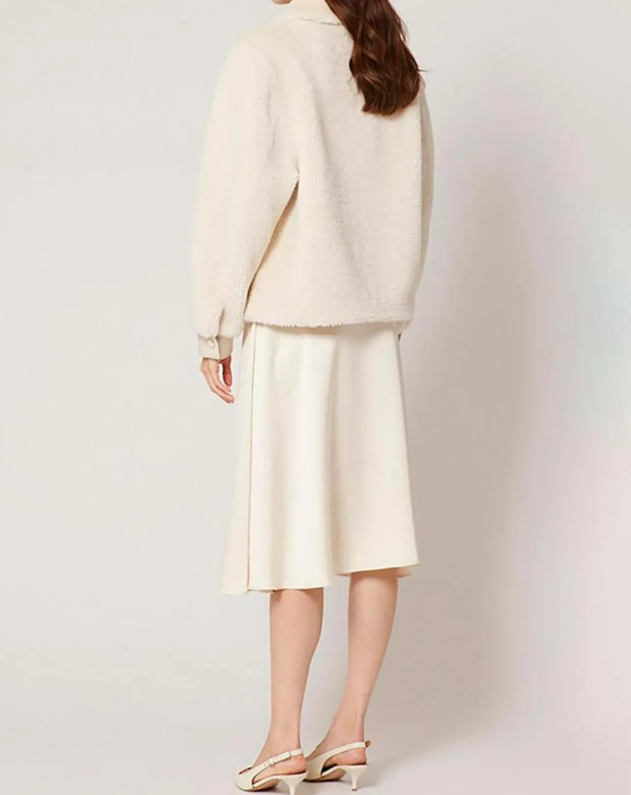 Femme Zapa Vestes, Blousons^Veste en Fausse Fourrure Balian écrue