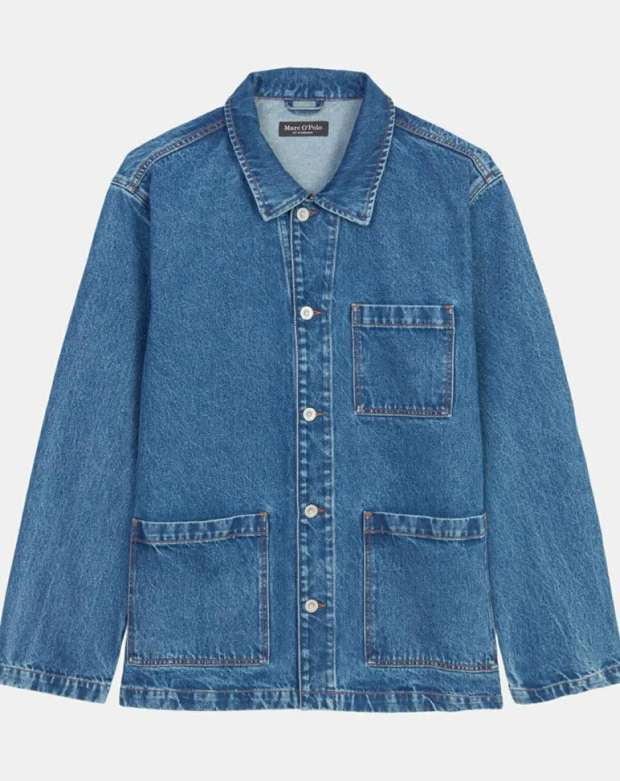 Homme Marc O'Polo Vestes, Blousons^Veste en jean bleue
