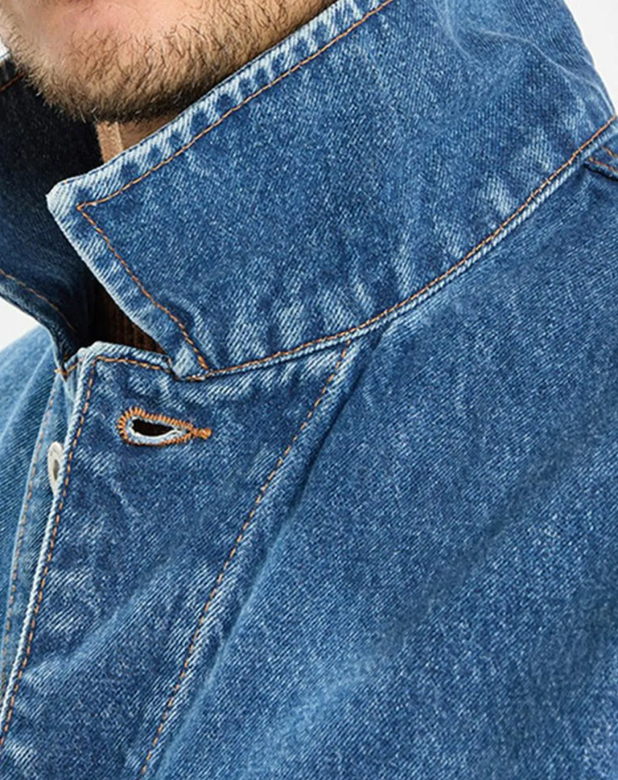 Homme Marc O'Polo Vestes, Blousons^Veste en jean bleue