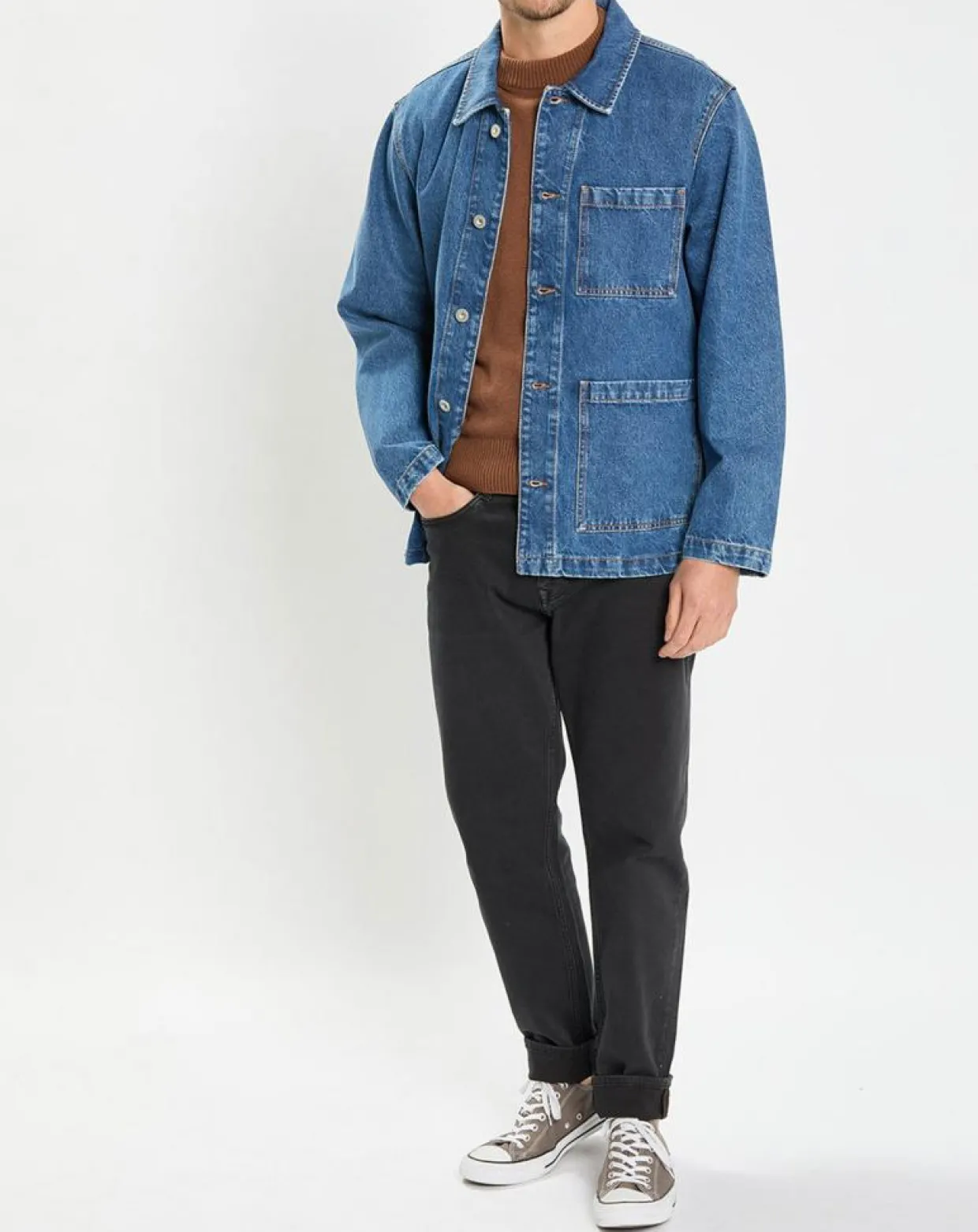 Homme Marc O'Polo Vestes, Blousons^Veste en jean bleue