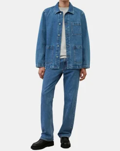 Homme Marc O'Polo Vestes, Blousons^Veste en jean bleue
