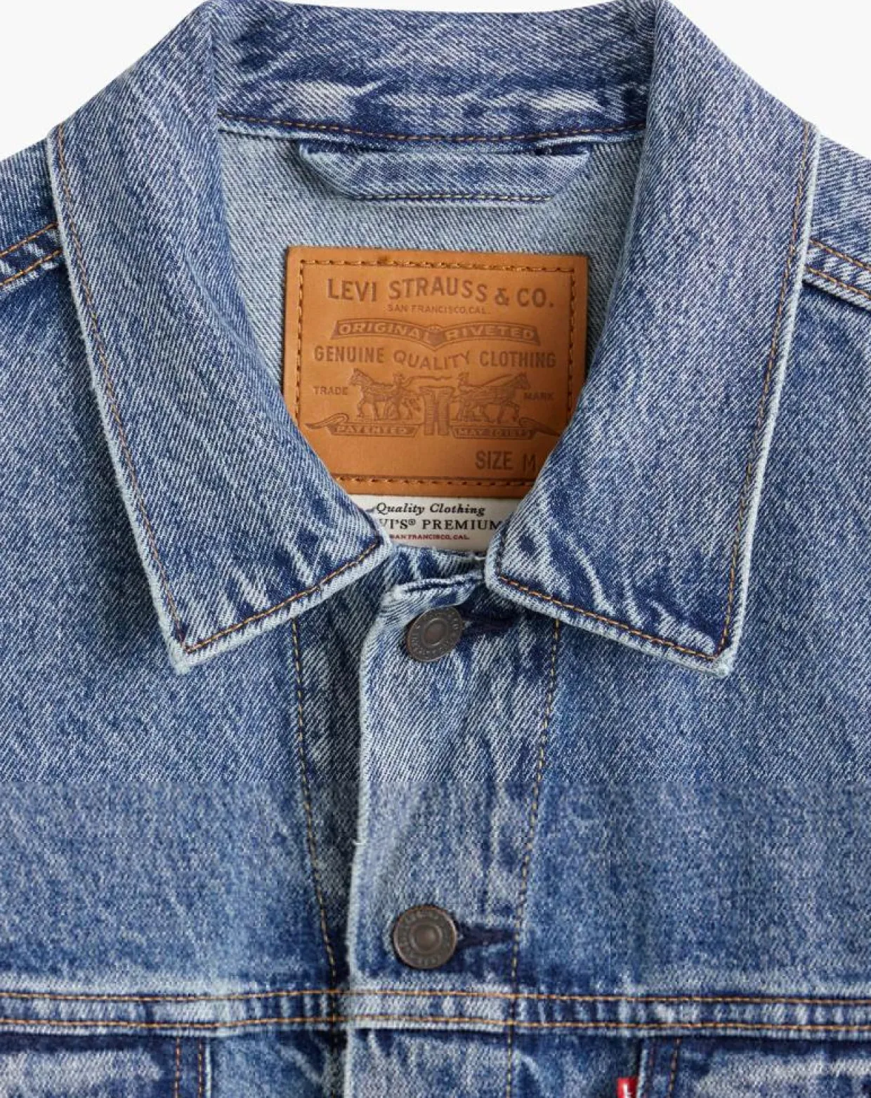 Veste en jean The Trucker original bleu moyen-Levi's® Sale