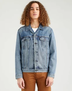 Veste en jean The Trucker original bleu moyen-Levi's® Sale
