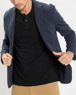 Homme Marc O'Polo Vestes, Blousons^Veste en jersey regular fit bleu marine