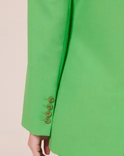Veste en Laine froide mélangée verte-Tara Jarmon Best