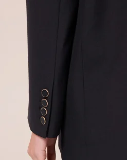 Veste en Laine froide mélangée nocturne-Tara Jarmon Outlet
