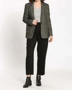 Veste en Laine mélangée Ava noire-See u Soon Discount