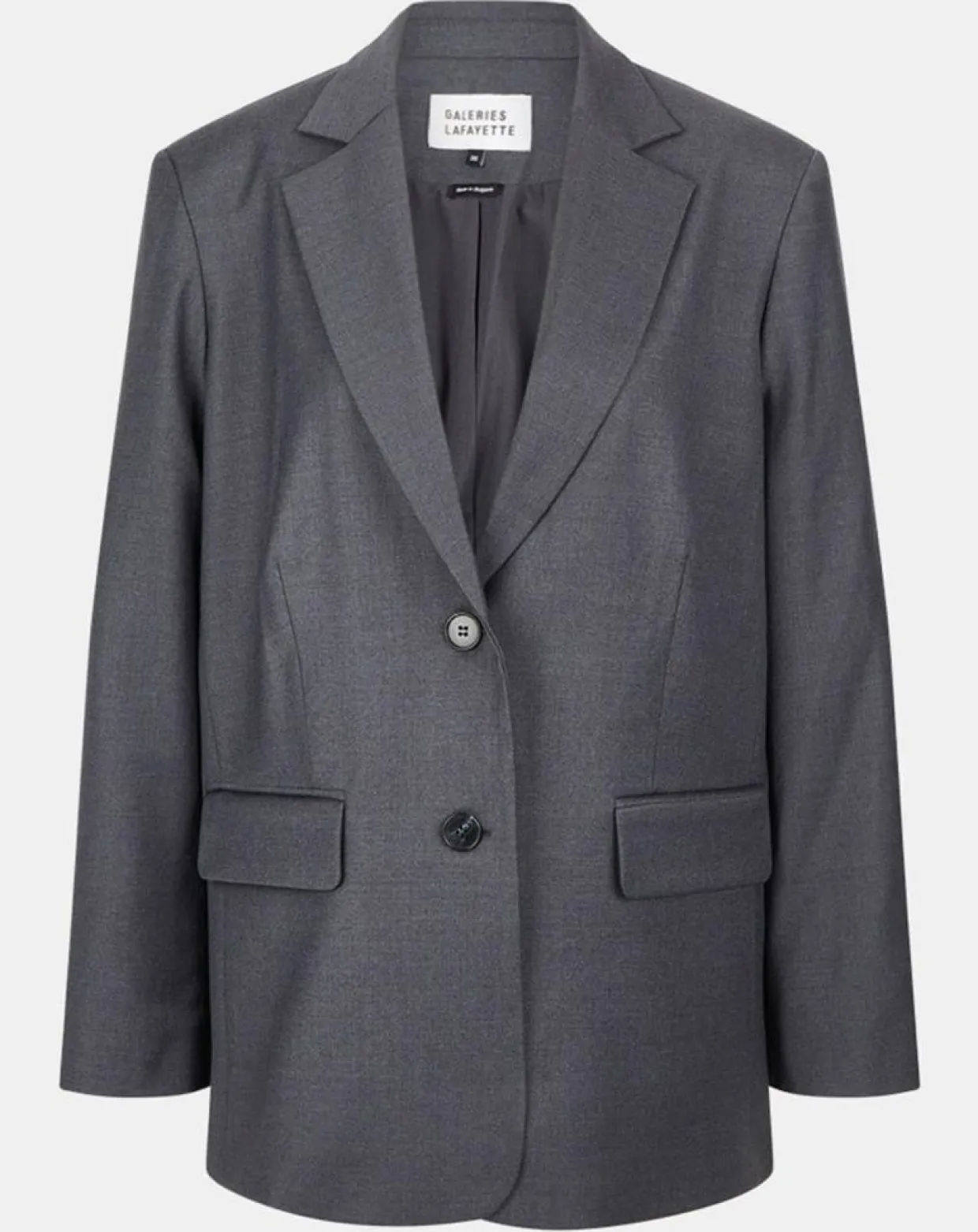 Veste en Laine mélangée Flannelle Sven 3 gris foncé-Galeries Lafayette Hot