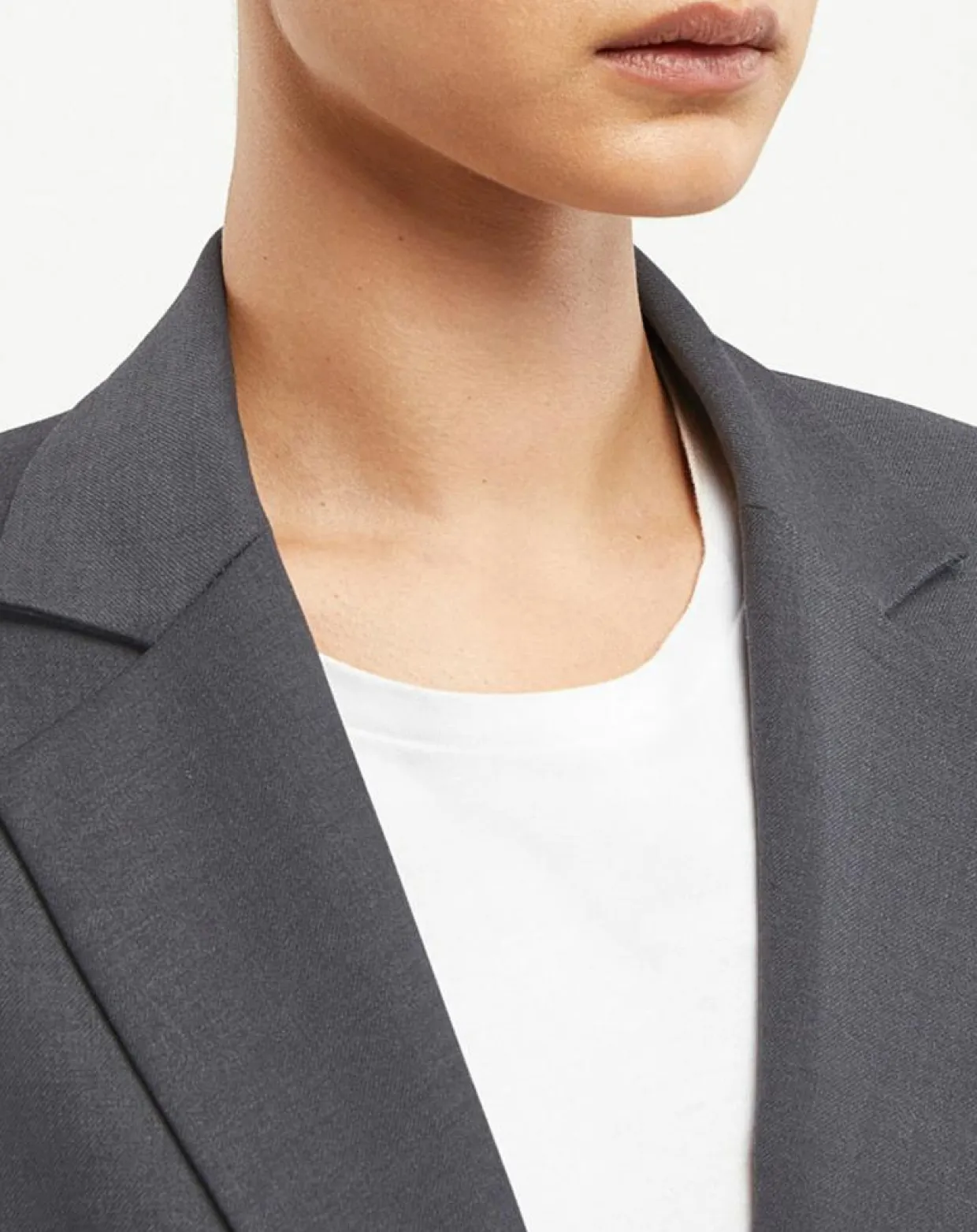 Veste en Laine mélangée Flannelle Sven 3 gris foncé-Galeries Lafayette Hot