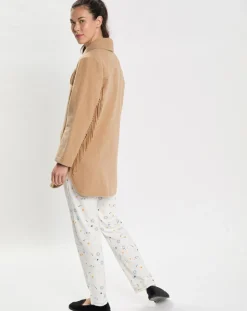 Veste en Laine mélangée Foehn beige-Le Chat