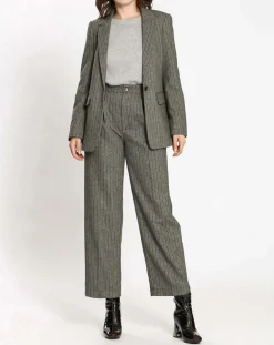 Femme See u Soon Vestes, Blousons^Veste en Laine mélangée Lilou grise