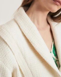Veste en Laine mélangée Valentin écrue-La Petite Francaise Sale