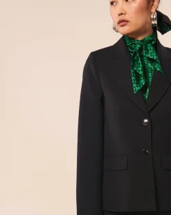 Femme Tara Jarmon Vestes, Blousons^Veste en Laine mélangée Vanny nocturne