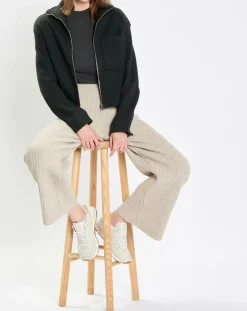 Femme Marc O'Polo Vestes, Blousons^Veste en Laine mélangée vert foncé