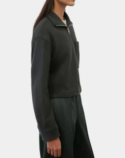 Femme Marc O'Polo Vestes, Blousons^Veste en Laine mélangée vert foncé