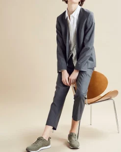 Veste en Laine mélangée Vezuve gris-Chloé Stora Hot