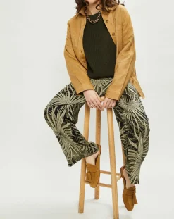 Veste en Lin & Coton Curtis muscade-Harris Wilson New