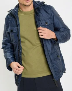 Homme Marc O'Polo Vestes, Blousons^Veste en micro ripstop bleue
