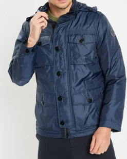 Homme Marc O'Polo Vestes, Blousons^Veste en micro ripstop bleue