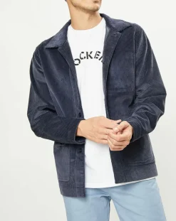 Veste en Velours côtelé Chore bleue-Dockers Online