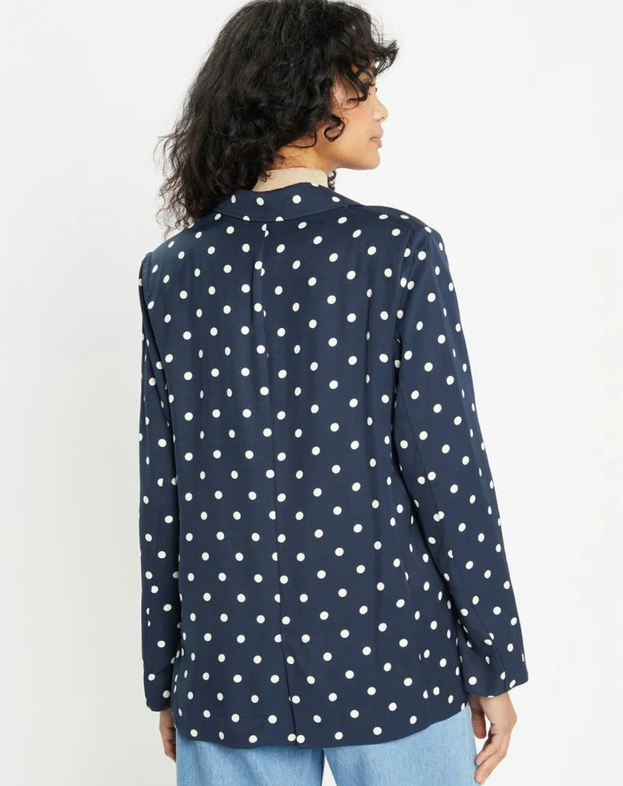 Femme Jodhpur Vestes, Blousons^Veste fluide bloom bleue/blanc
