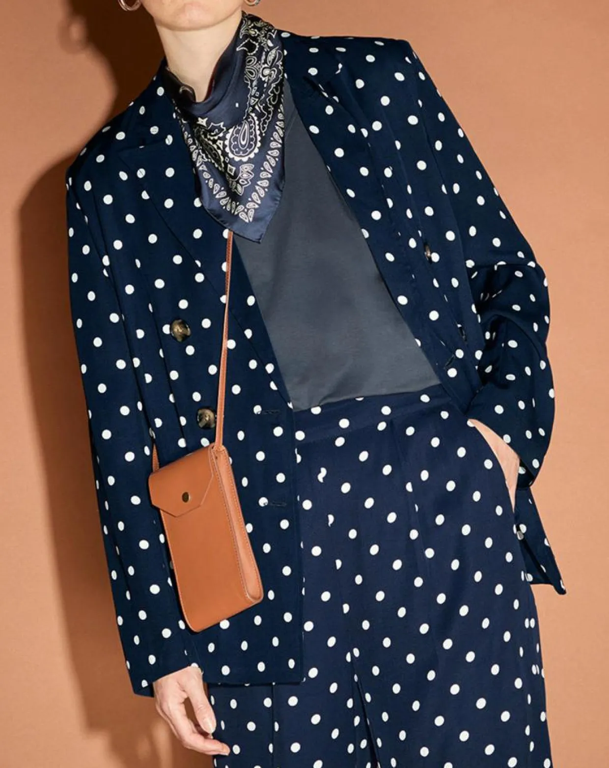 Femme Jodhpur Vestes, Blousons^Veste fluide bloom bleue/blanc