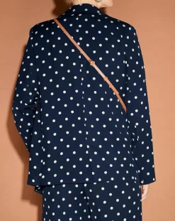 Femme Jodhpur Vestes, Blousons^Veste fluide bloom bleue/blanc