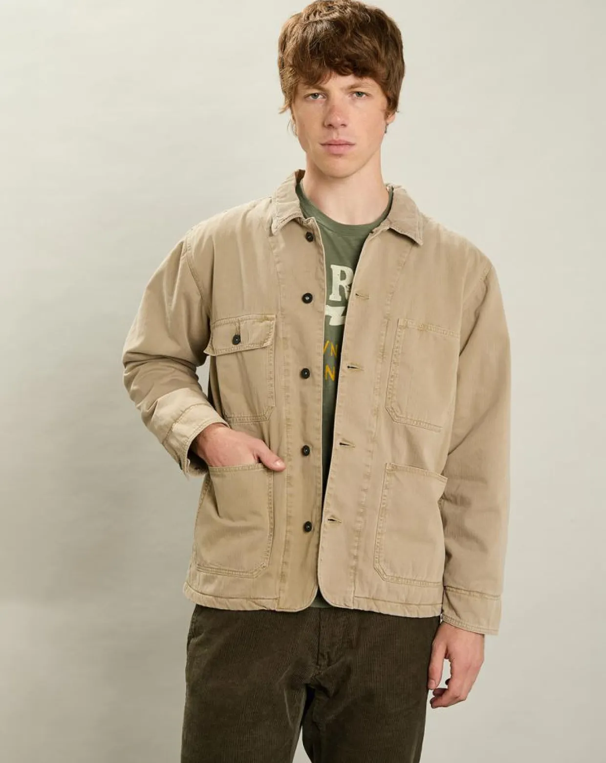 Homme Hartford Vestes, Blousons^Veste Gigue kaki
