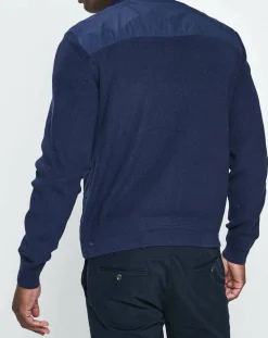 Homme Hackett London Vestes, Blousons^Veste Hybrid bimatière bleu marine