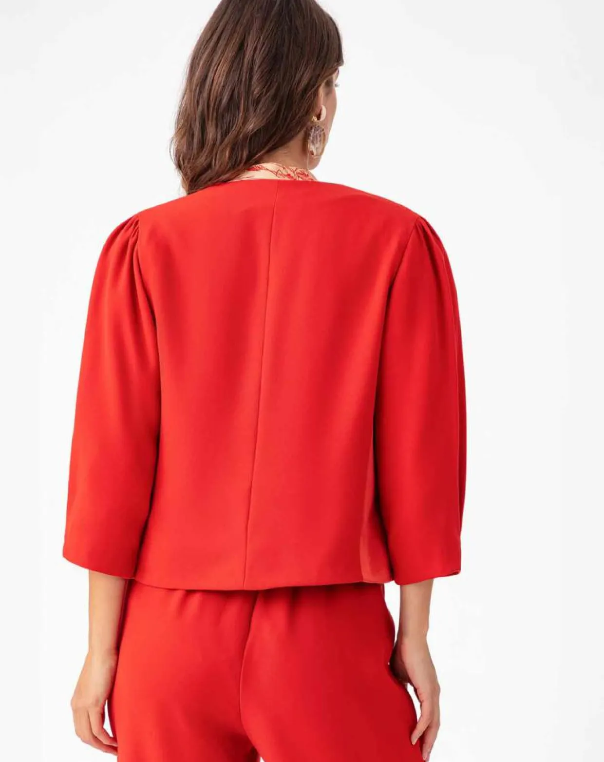 Femme Bleu Blanc Rouge Vestes, Blousons^Veste Kiara terre de sienne