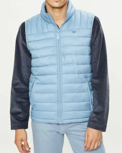 Homme Dockers Vestes, Blousons^Veste légère Lightweight Nylon Packable bleue