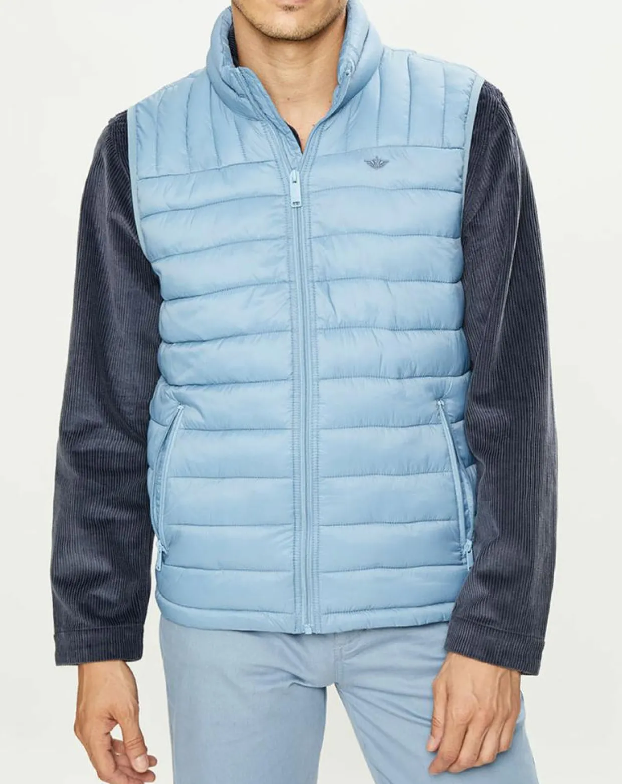 Homme Dockers Vestes, Blousons^Veste légère Lightweight Nylon Packable bleue