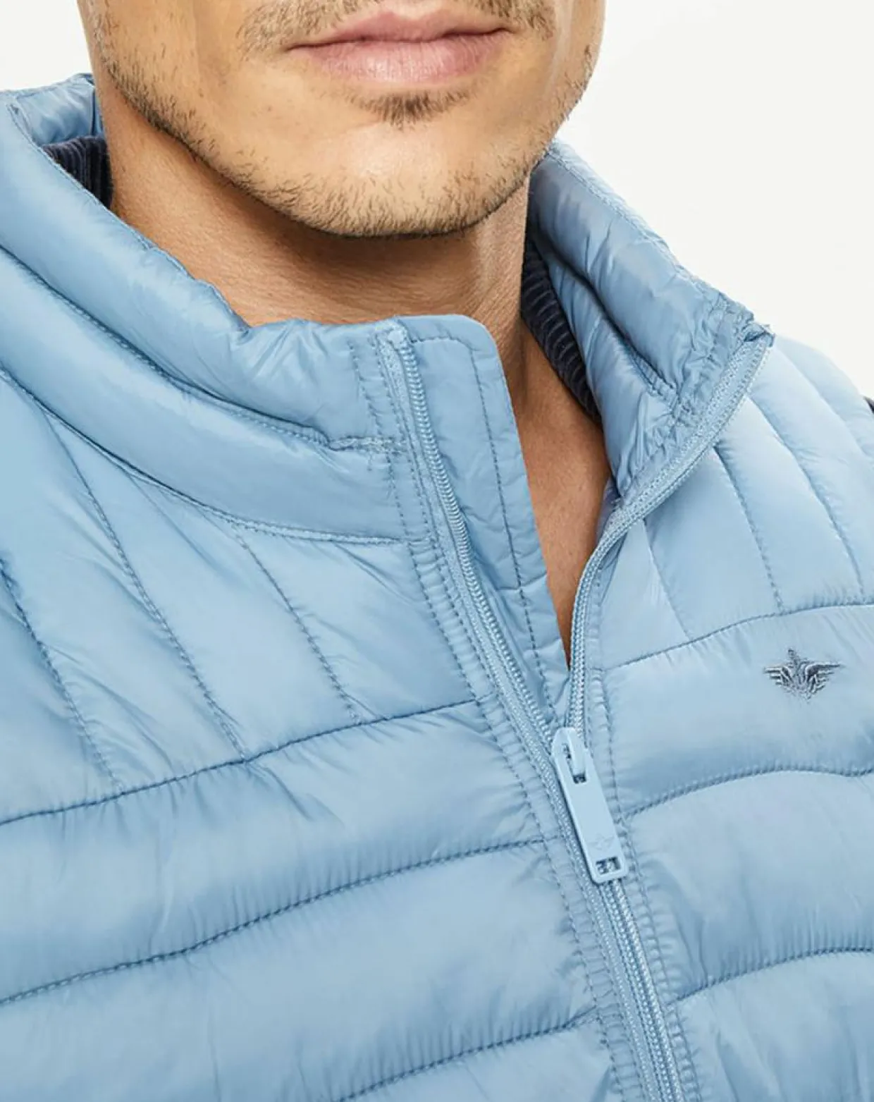 Homme Dockers Vestes, Blousons^Veste légère Lightweight Nylon Packable bleue