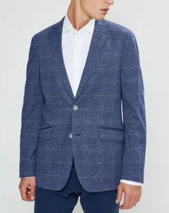 Homme Hackett London Vestes, Blousons^Veste Light Prince de Galles bleue