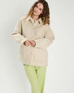 Femme The Korner Vestes, Blousons^Veste Maddy beige