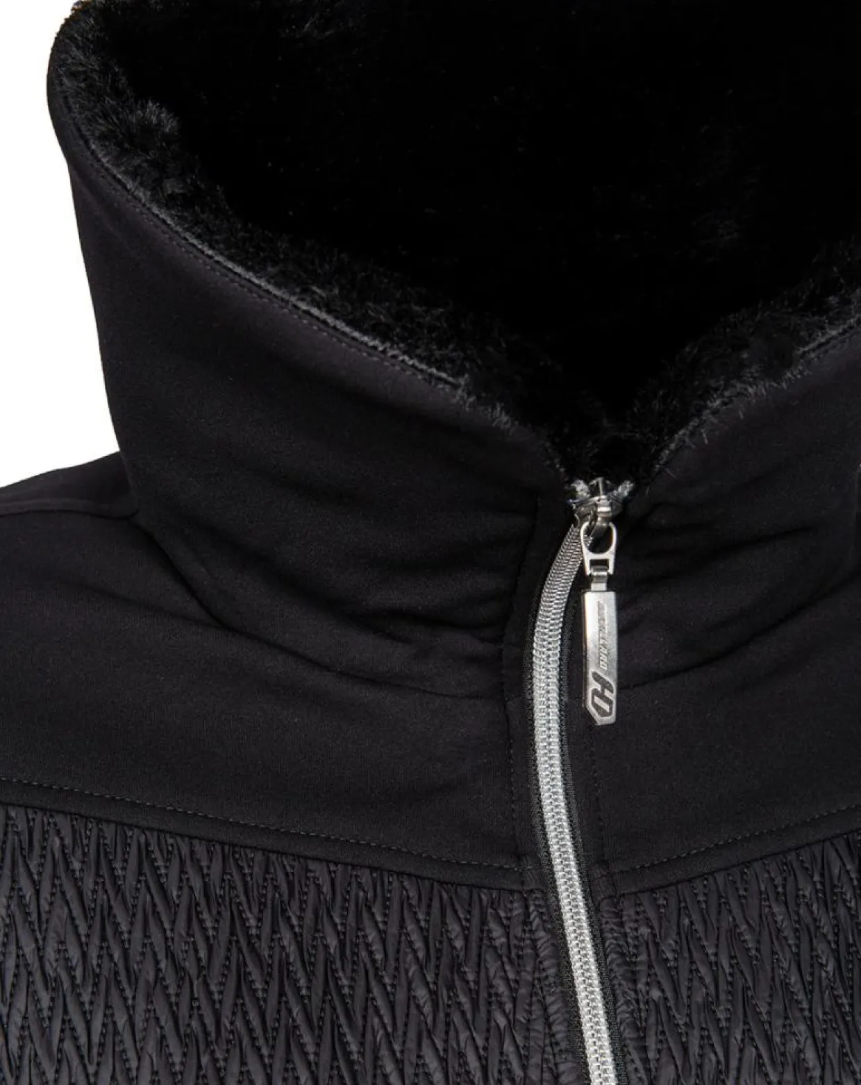 Femme Duvillard Vestes, Blousons^Veste Manon D fausse fourrure noire