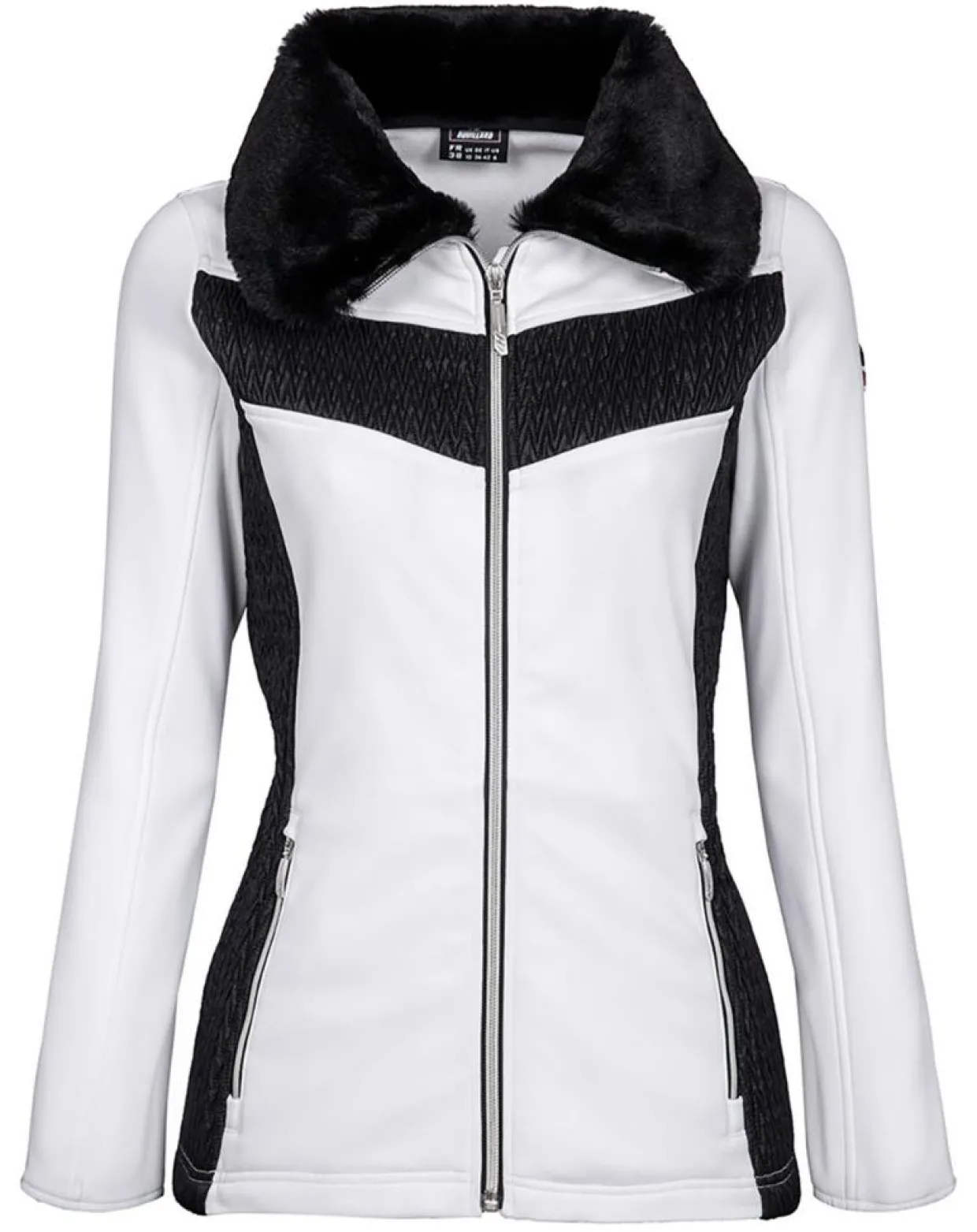 Femme Duvillard Manteaux^Veste Manon D fausse fourrure blanche