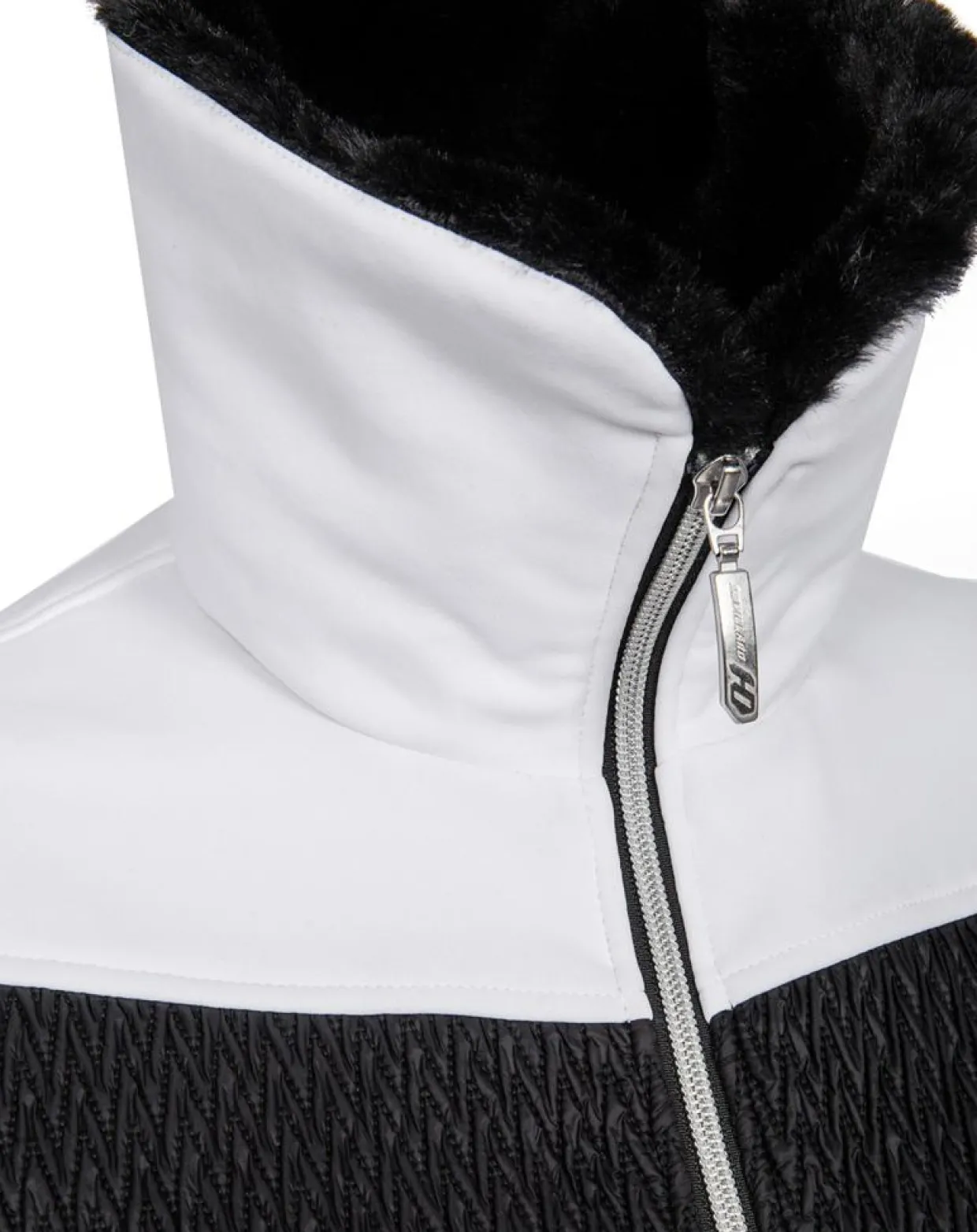 Femme Duvillard Manteaux^Veste Manon D fausse fourrure blanche