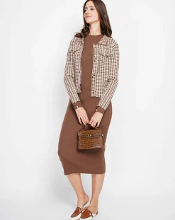 Veste Marie marron-Assuili New