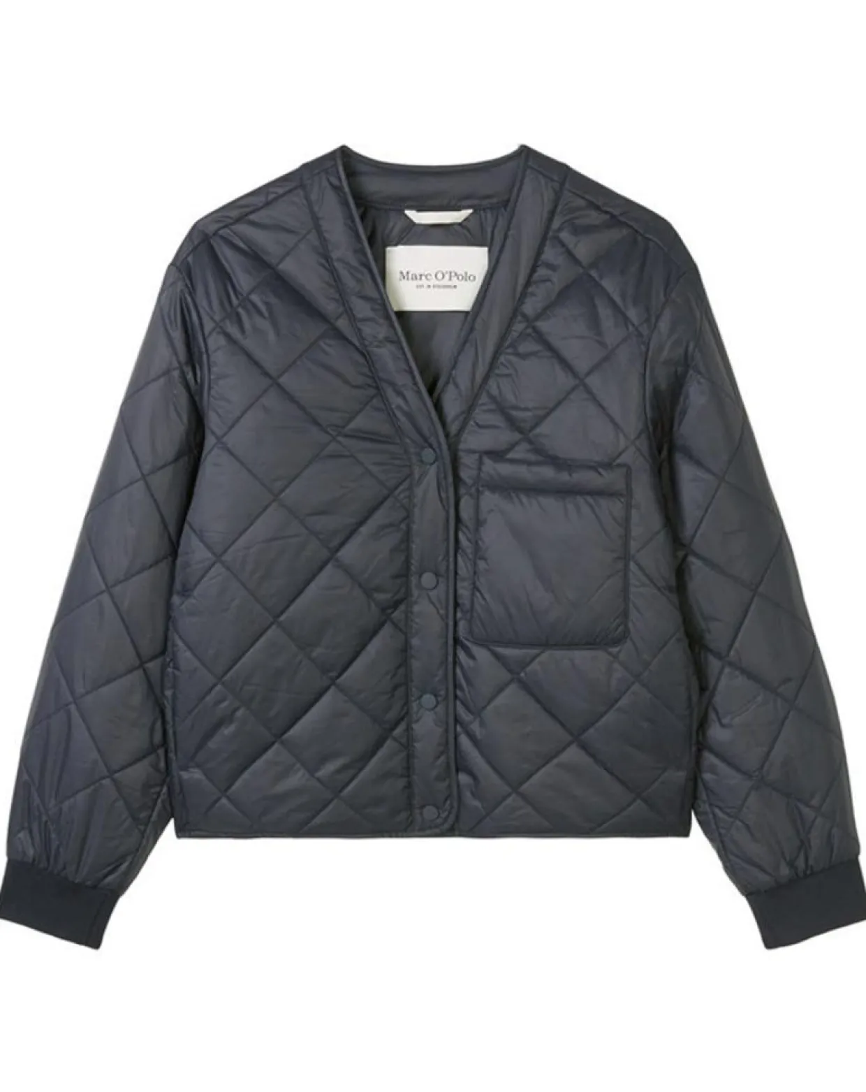 Femme Marc O'Polo Vestes, Blousons^Veste Matelassée à Boutons bleu marine