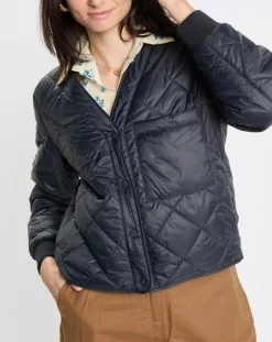 Femme Marc O'Polo Vestes, Blousons^Veste Matelassée à Boutons bleu marine