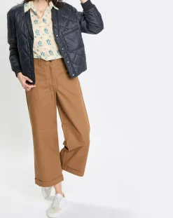 Femme Marc O'Polo Vestes, Blousons^Veste Matelassée à Boutons bleu marine