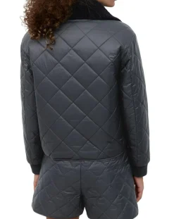 Femme Marc O'Polo Vestes, Blousons^Veste Matelassée à Boutons bleu marine