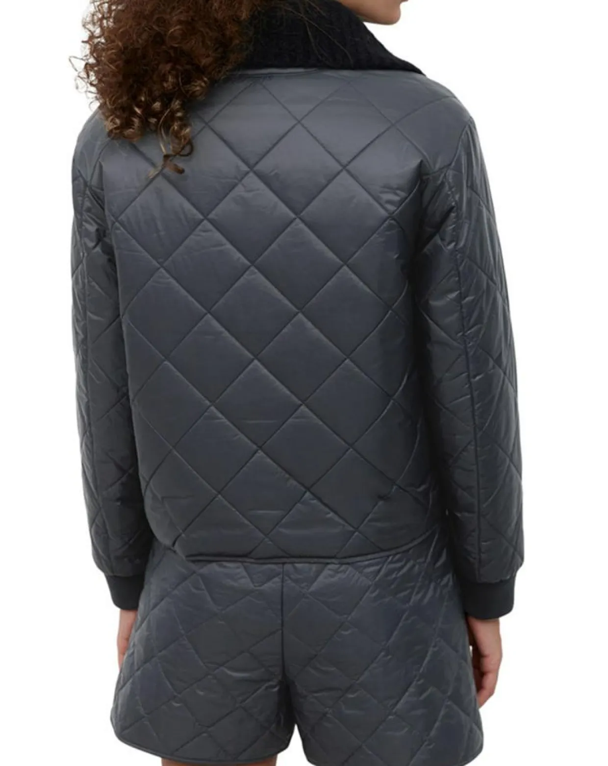 Femme Marc O'Polo Vestes, Blousons^Veste Matelassée à Boutons bleu marine