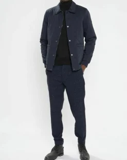 Homme Scotch & Soda Vestes, Blousons^Veste matelassée bleu marine