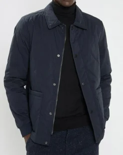 Homme Scotch & Soda Vestes, Blousons^Veste matelassée bleu marine