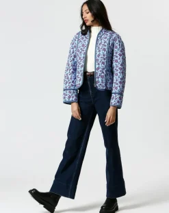 Femme The Korner Vestes, Blousons^Veste matelassée Marina bleue