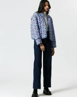 Femme The Korner Vestes, Blousons^Veste matelassée Marina bleue