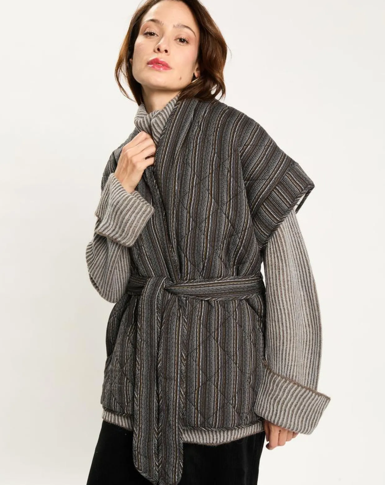 Femme Lauren Vidal Vestes, Blousons^Veste Mila noire