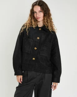 Veste Nora noire-The Korner